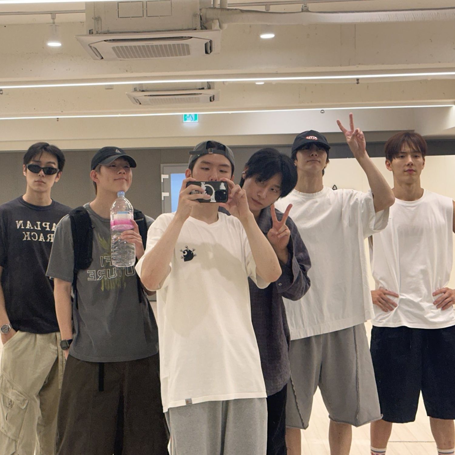 A moment captured by MONSTA X's fan