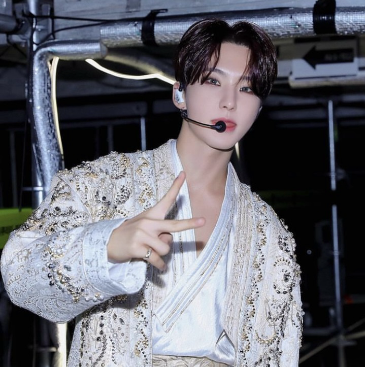 Recent activity shot of Hoshi (SEVENTEEN)