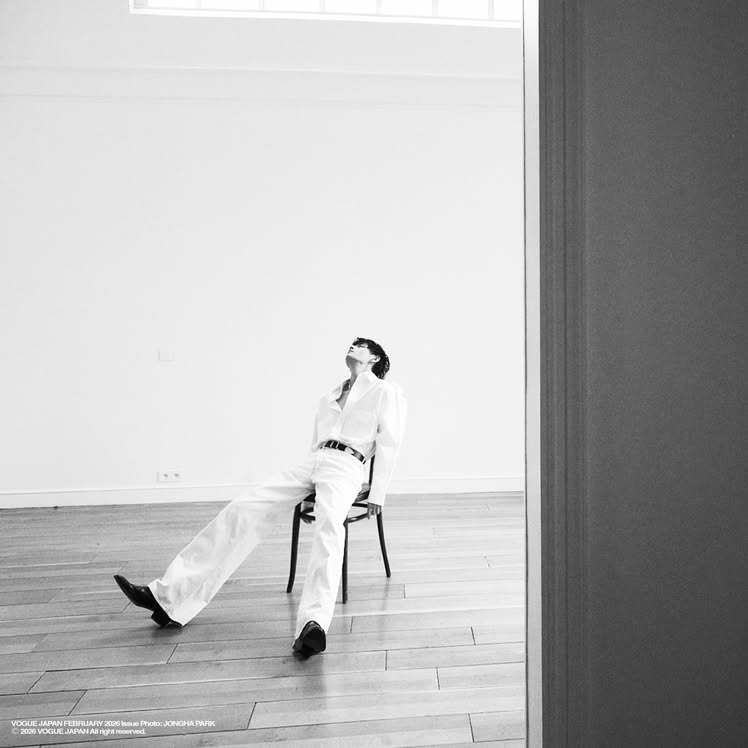 A moment captured by V (BTS)'s fan