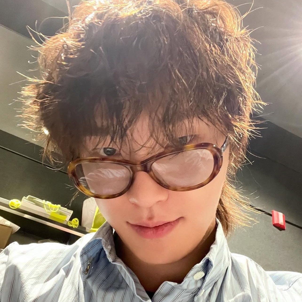 A moment captured by Dino (SEVENTEEN)'s fan