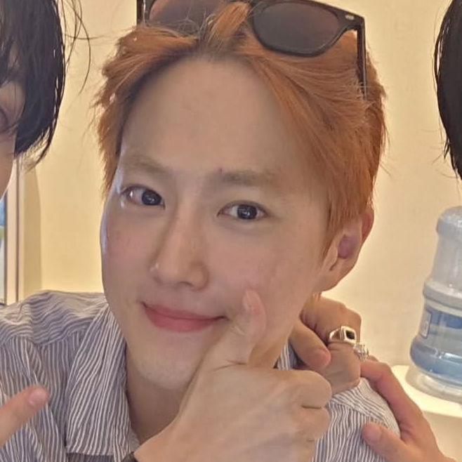 Recent activity shot of Suho (EXO)