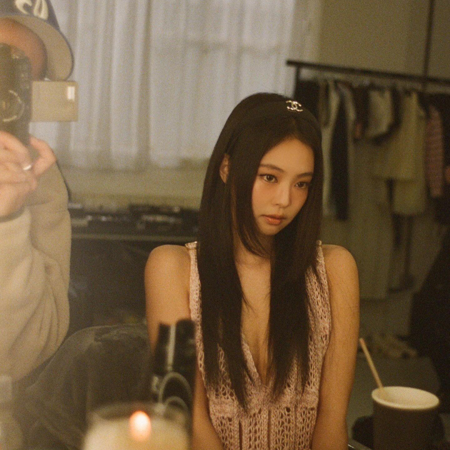 Momen yang diabadikan oleh penggemar Jennie (BLACKPINK)
