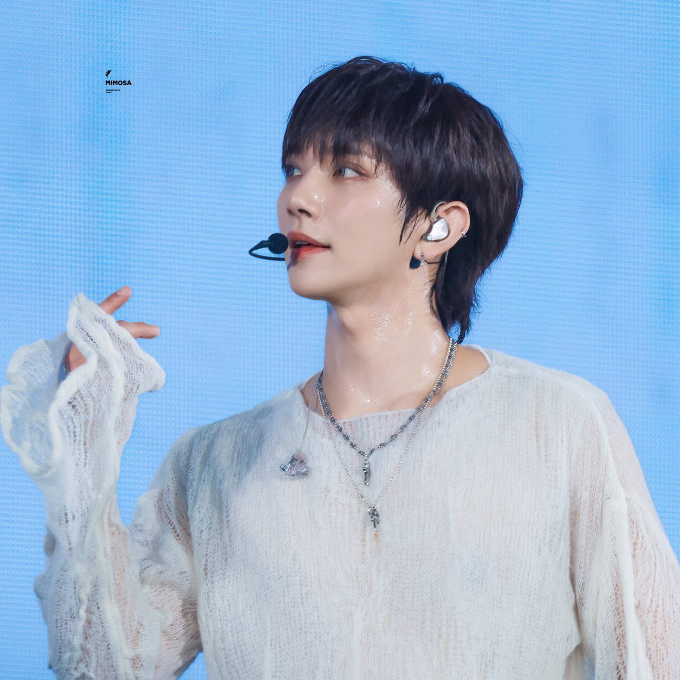 A moment captured by Joshua (SEVENTEEN)'s fan