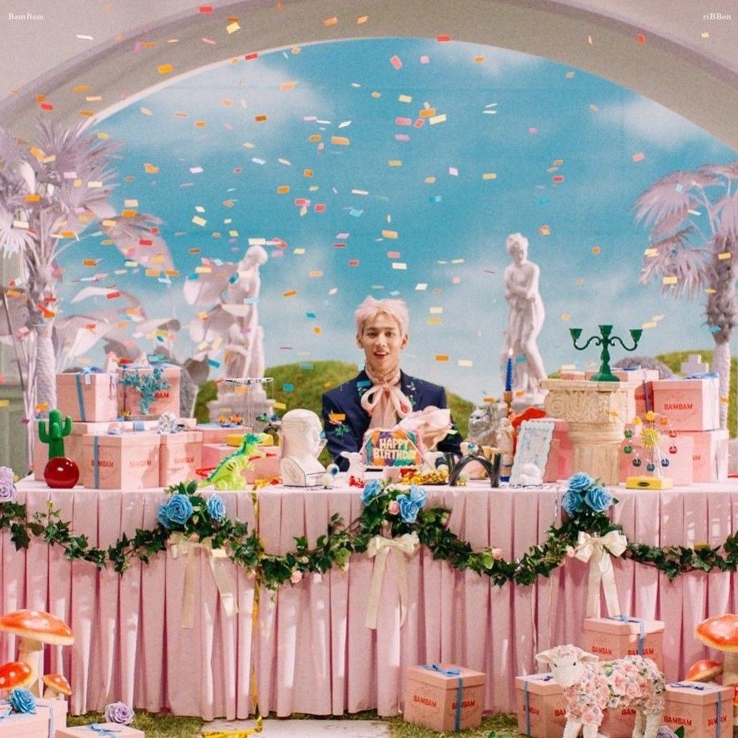 Behind-the-scenes cut of Bambam (GOT7)