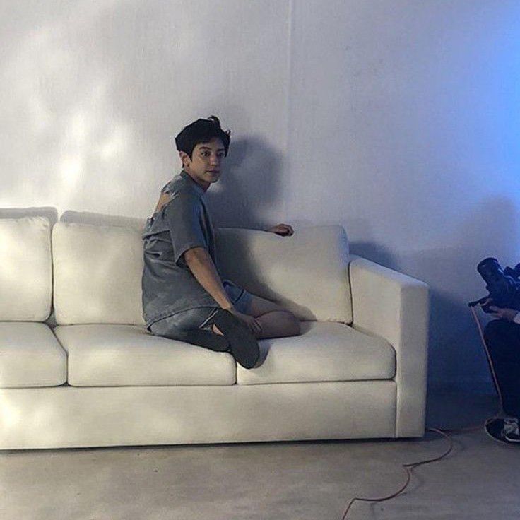Behind-the-scenes cut of Chanyeol (EXO)
