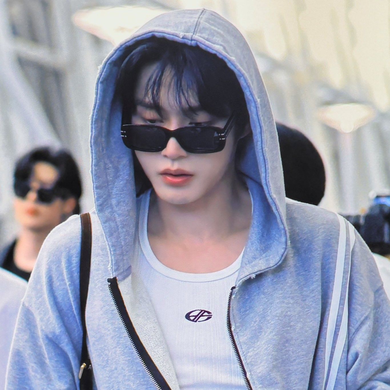 A moment captured by Kim Jiwoong (ZEROBASEONE)'s fan