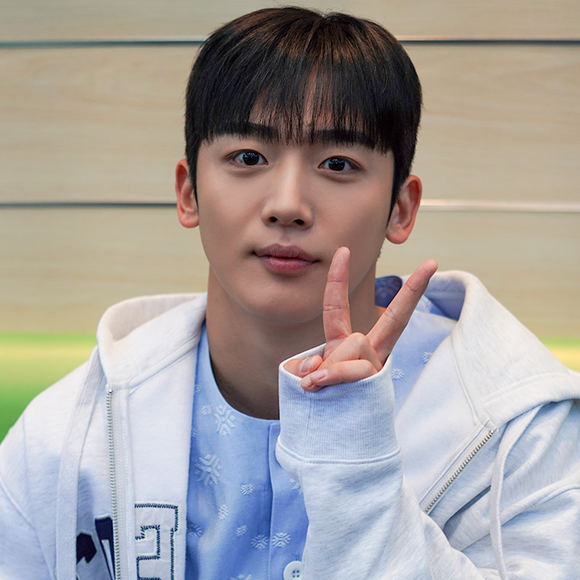 A moment captured by Kim Yohan (WEi)'s fan