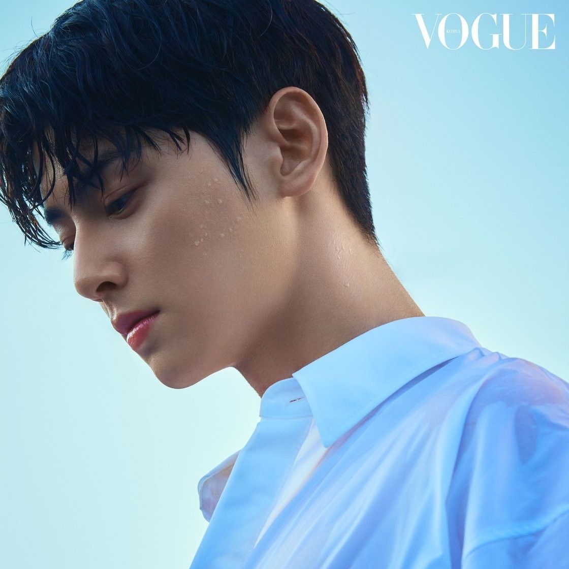 Recent activity shot of Eunwoo (ASTRO)