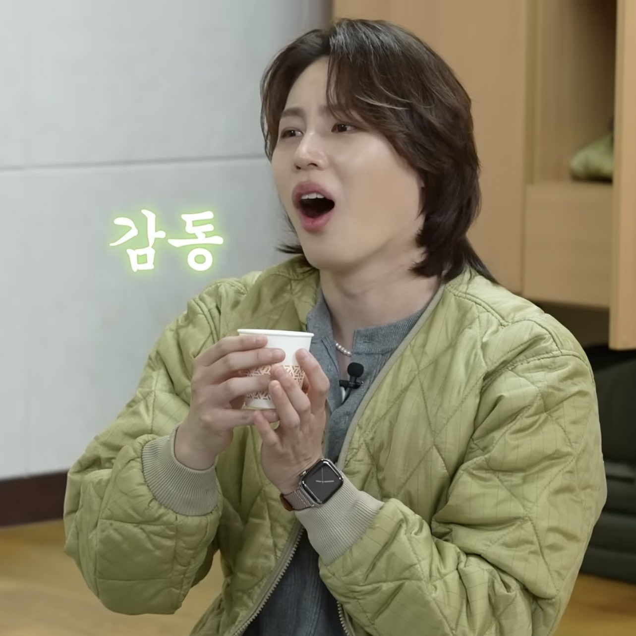 Recent activity shot of Ha Sungwoon