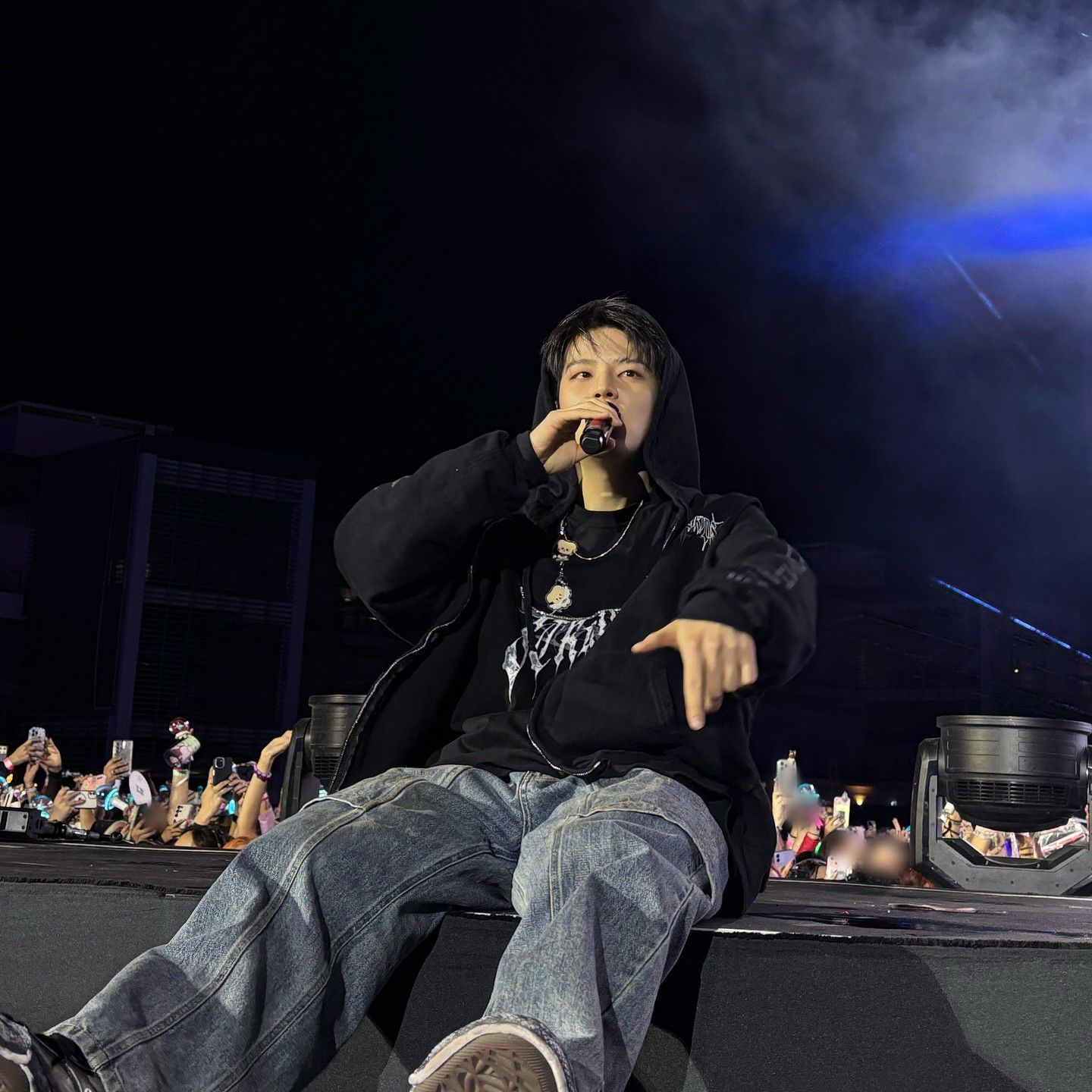 A moment captured by Seungmin (Stray Kids)'s fan