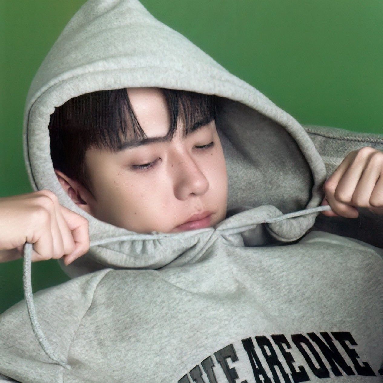 A moment captured by Sehun (EXO)'s fan