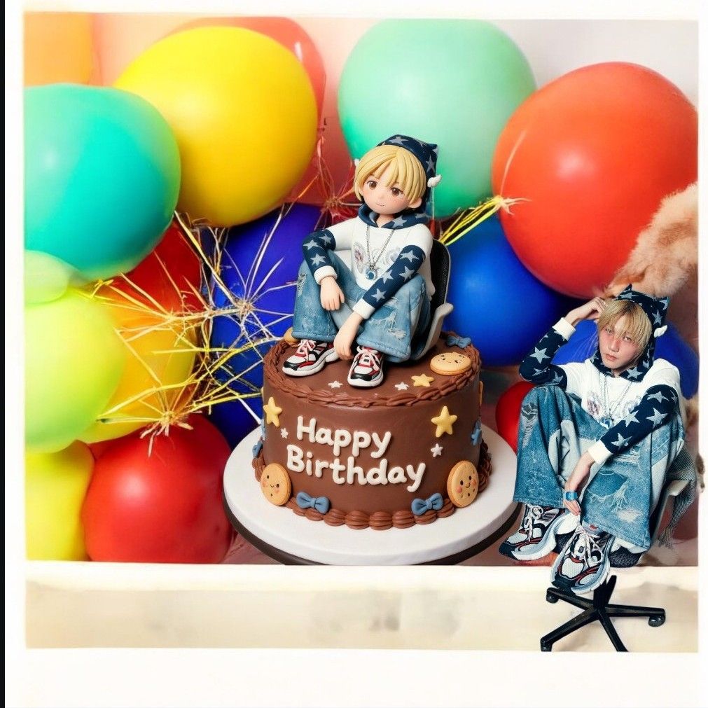 Recent activity shot of Jongseob (P1Harmony)