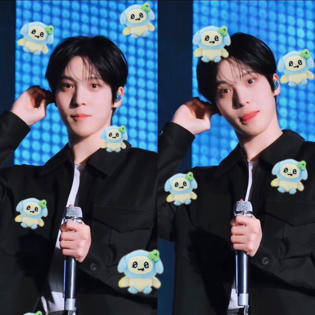 A moment captured by Yunho (ATEEZ)'s fan