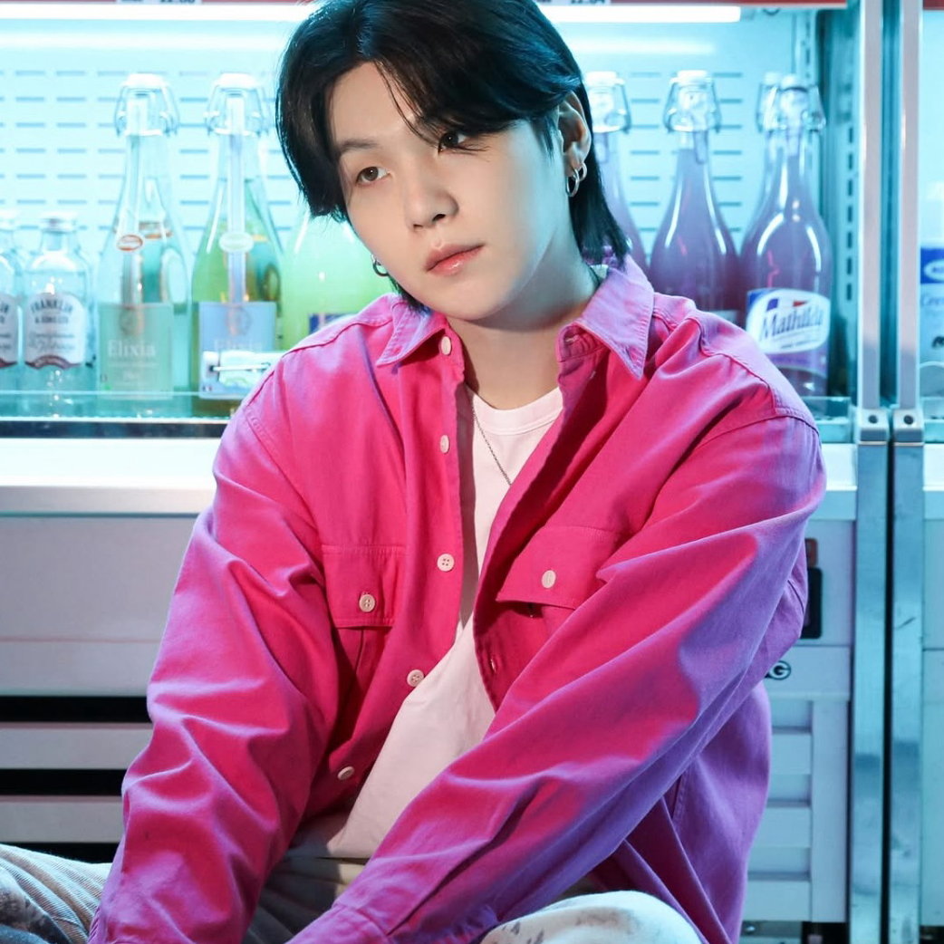 SUGA (防弹少年团)粉丝拍下的瞬间