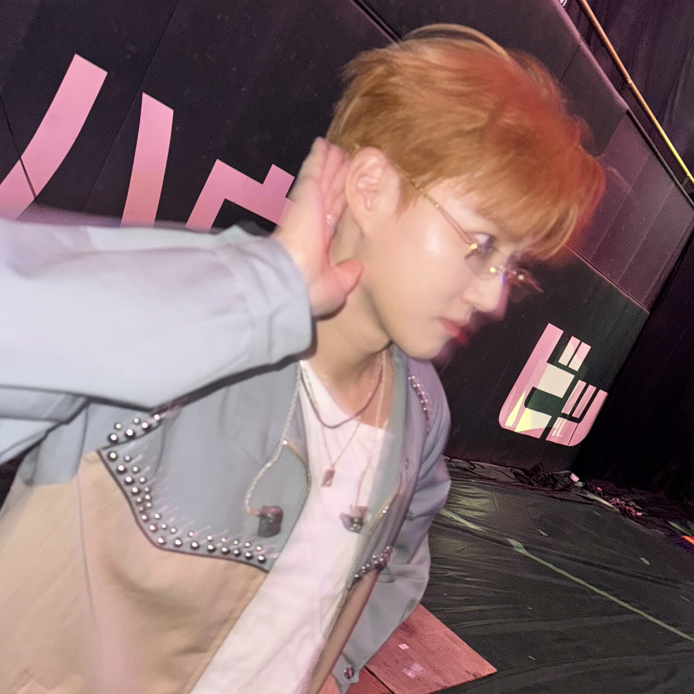 Recent activity shot of Suho (EXO)