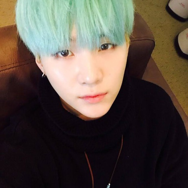 Recent activity shot of SUGA (BTS)