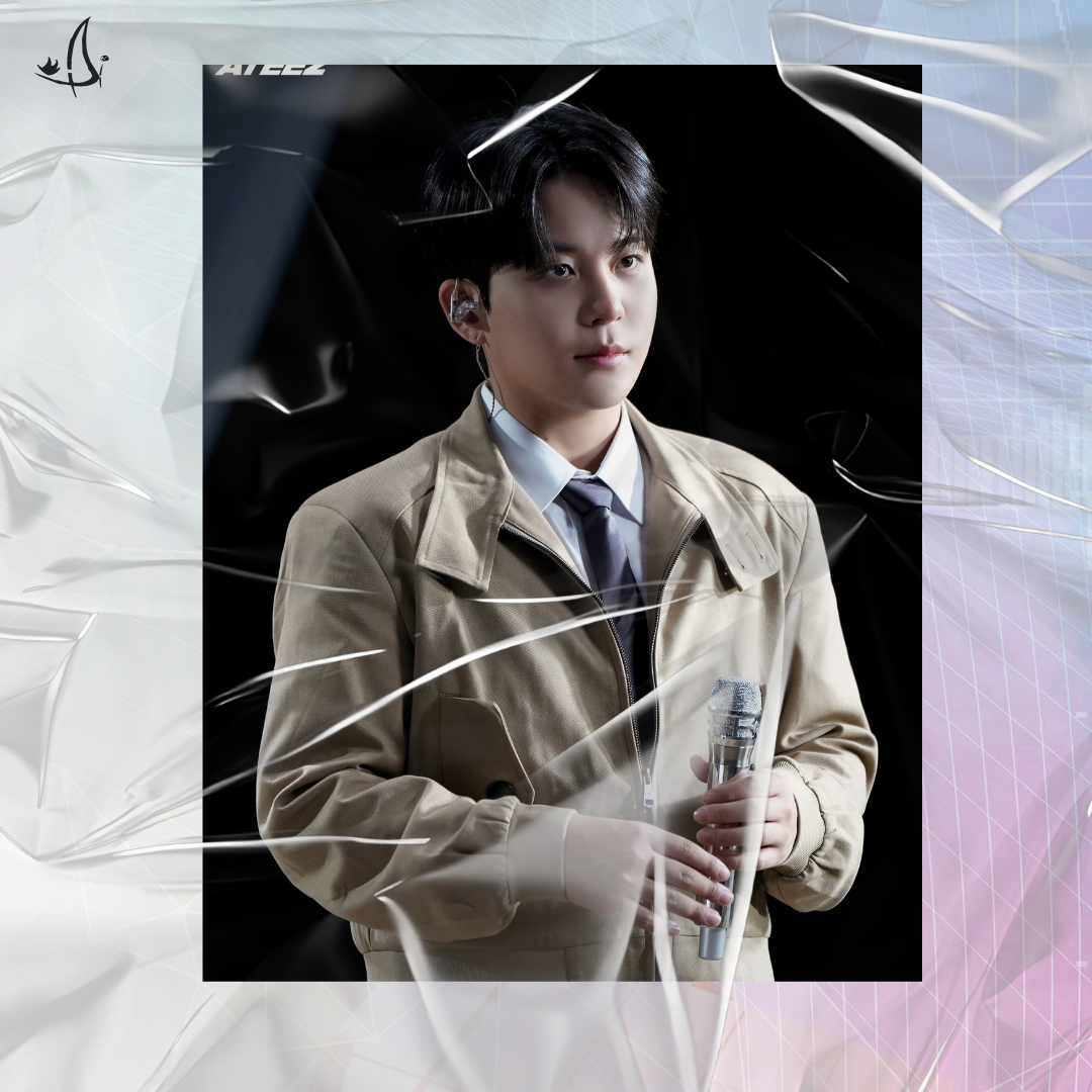 Recent activity shot of Jongho (ATEEZ)