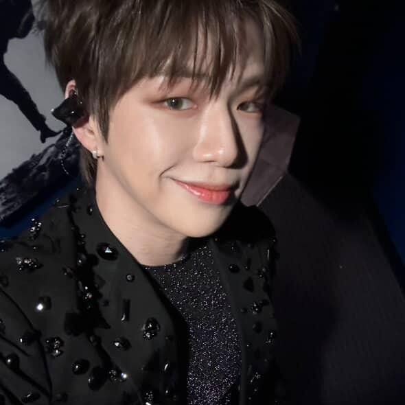 A moment captured by Kang Daniel's fan