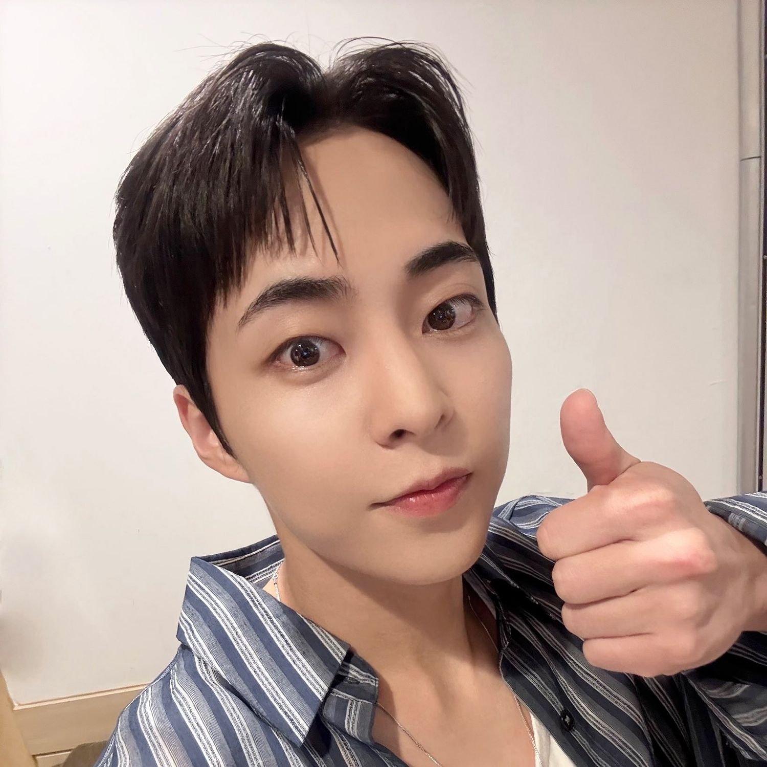 A moment captured by Xiumin (EXO)'s fan