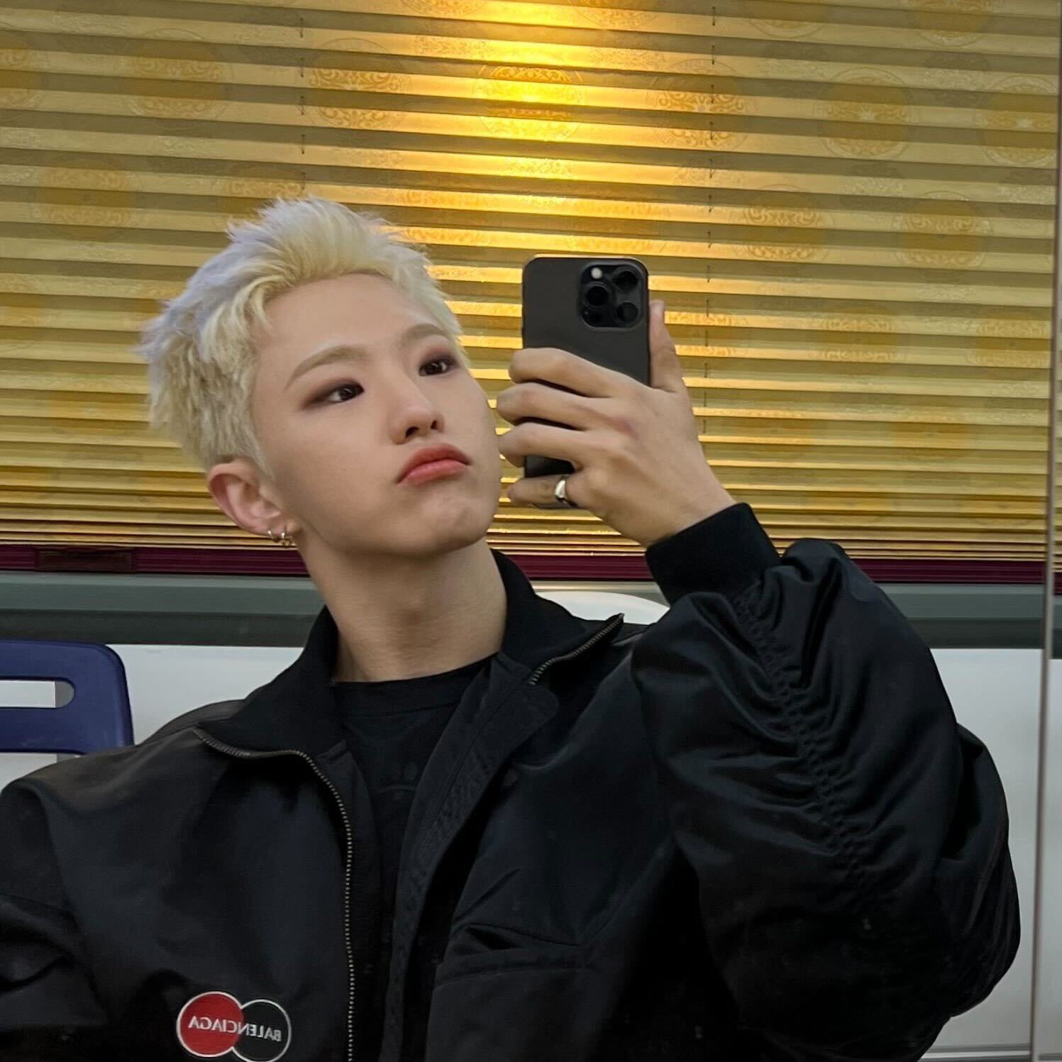A moment captured by Hoshi (SEVENTEEN)'s fan
