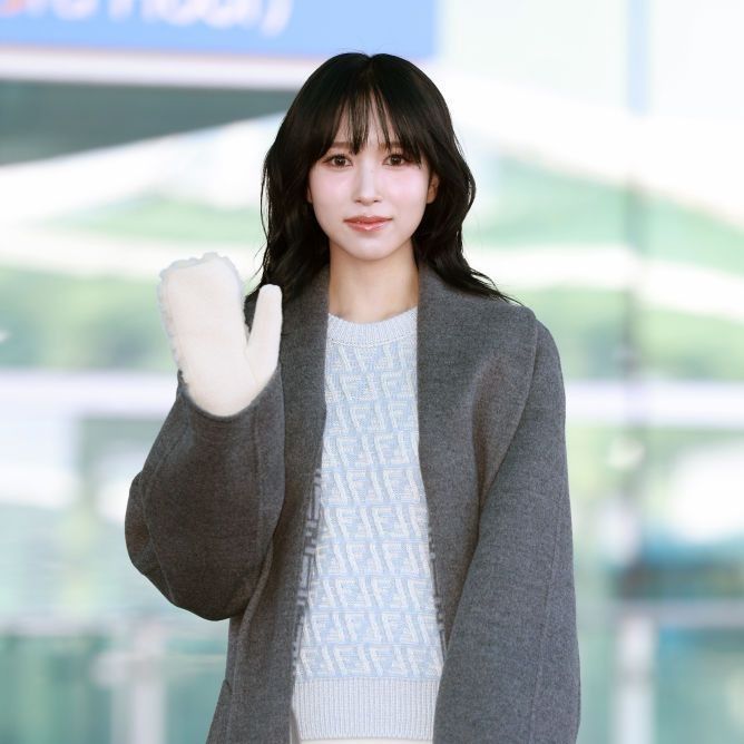 Mina (TWICE)粉丝拍下的瞬间