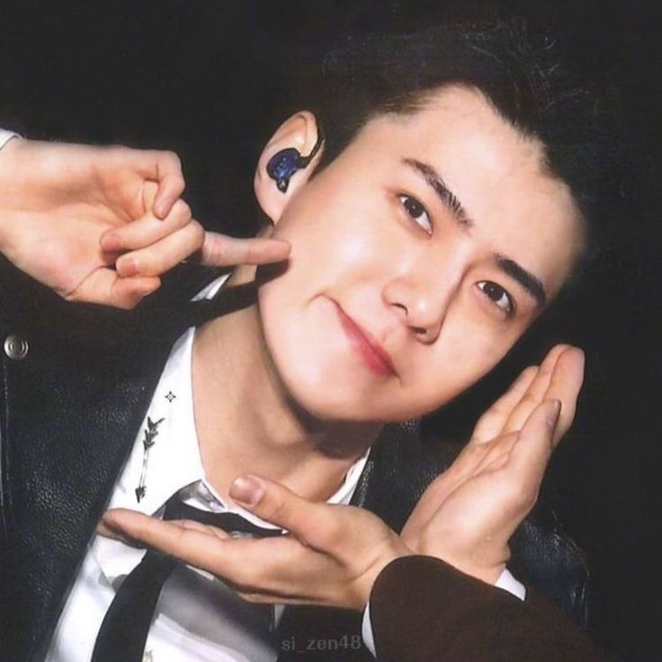 Behind-the-scenes cut of Sehun (EXO)