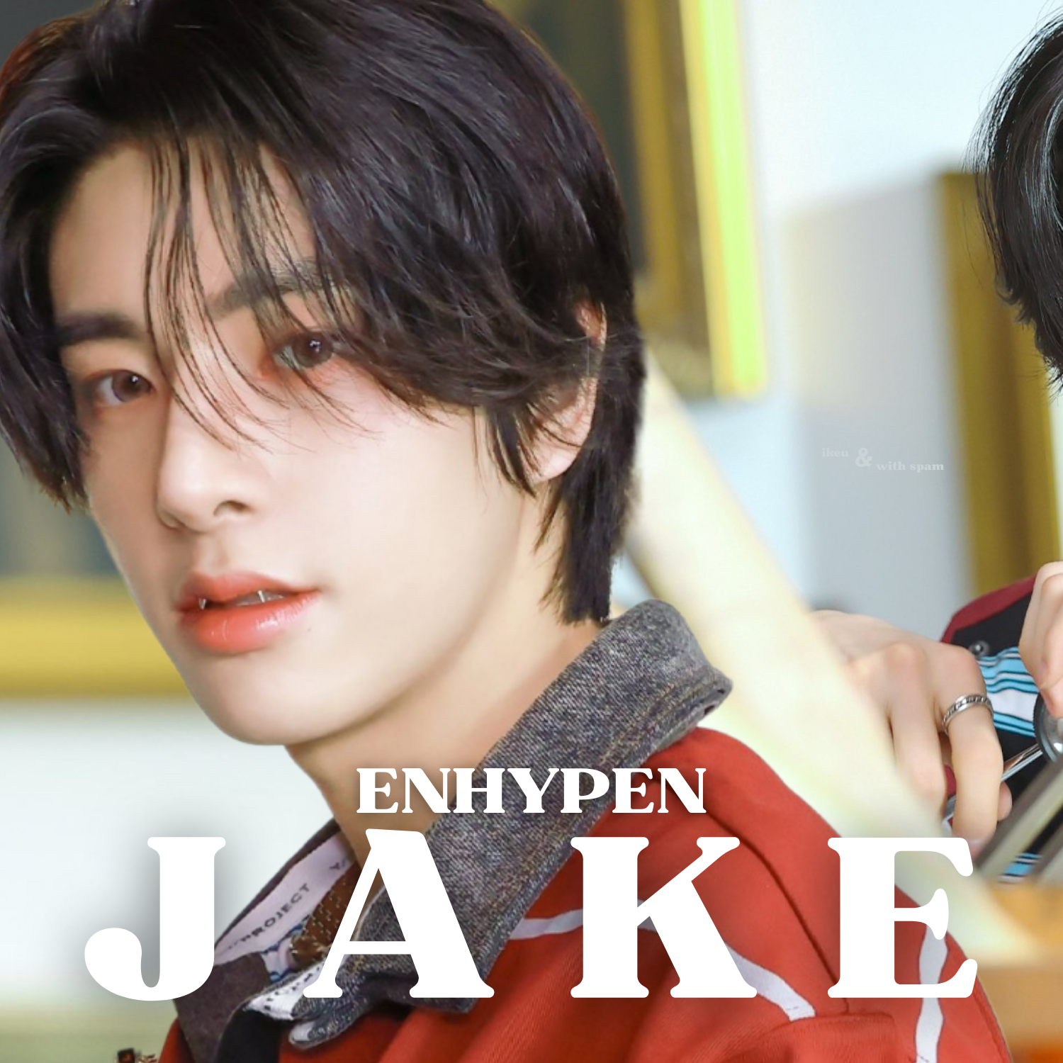 A moment captured by Jake (ENHYPEN)'s fan