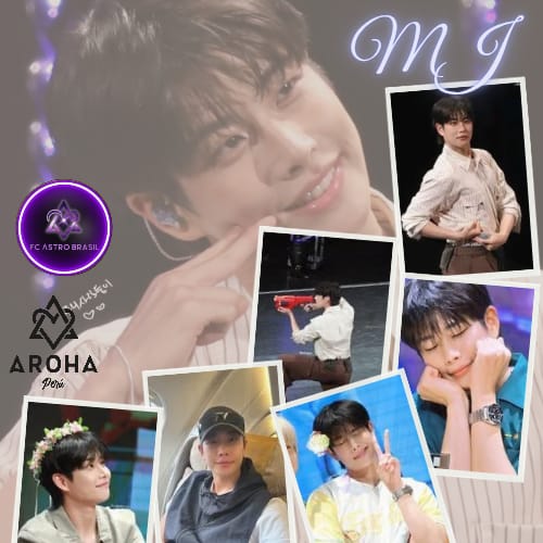 A moment captured by MJ (ASTRO)'s fan
