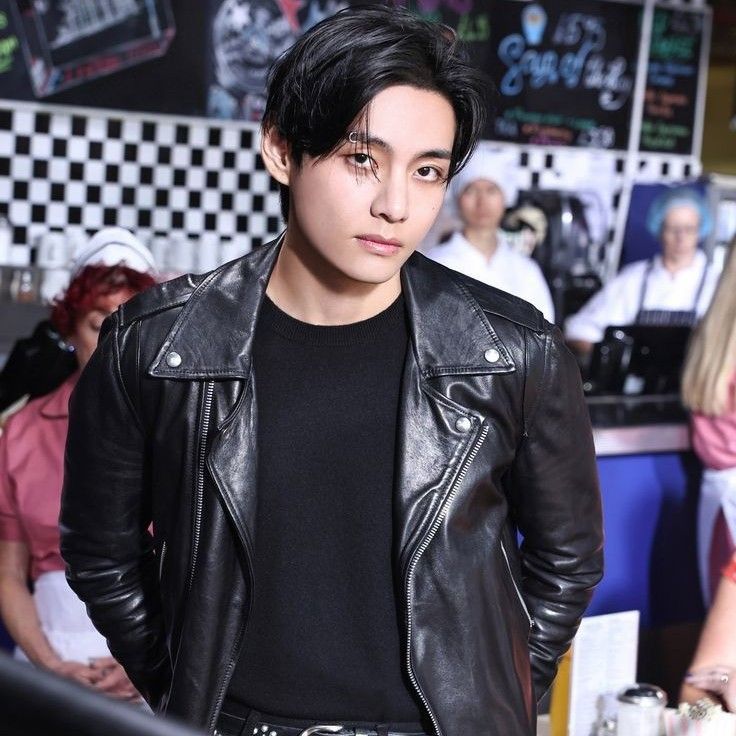 A moment captured by V (BTS)'s fan