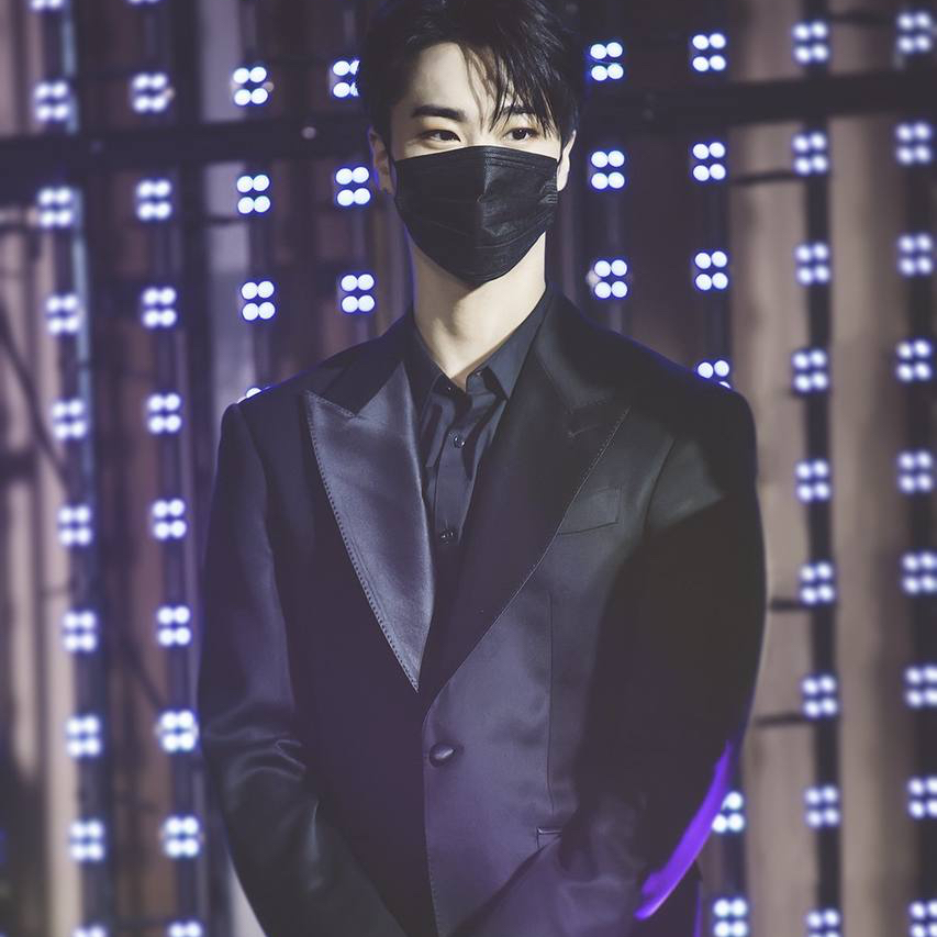 Recent activity shot of Moonbin (ASTRO)