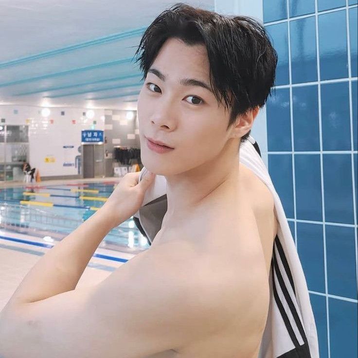 Recent activity shot of Moonbin (ASTRO)