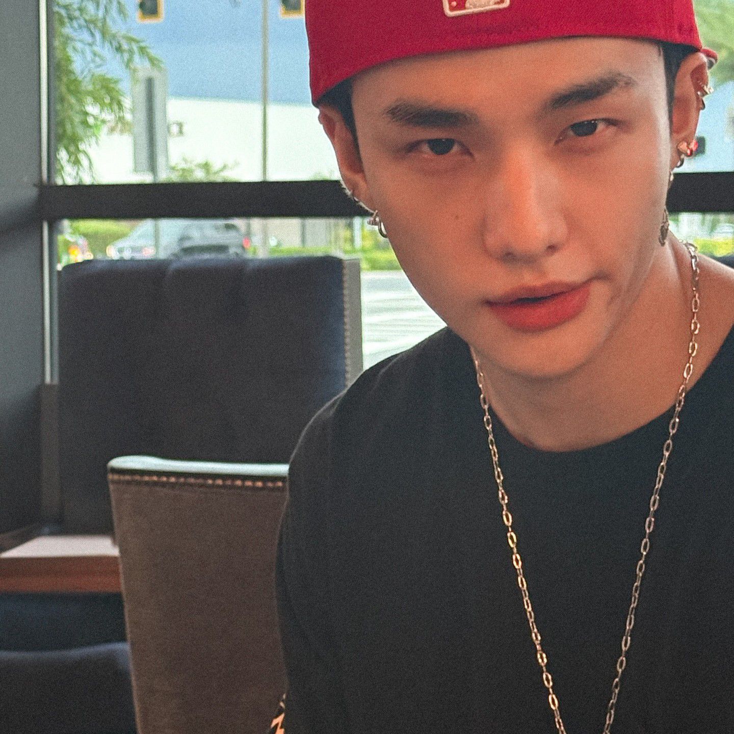 Latest photo of Hyunjin (Stray Kids)