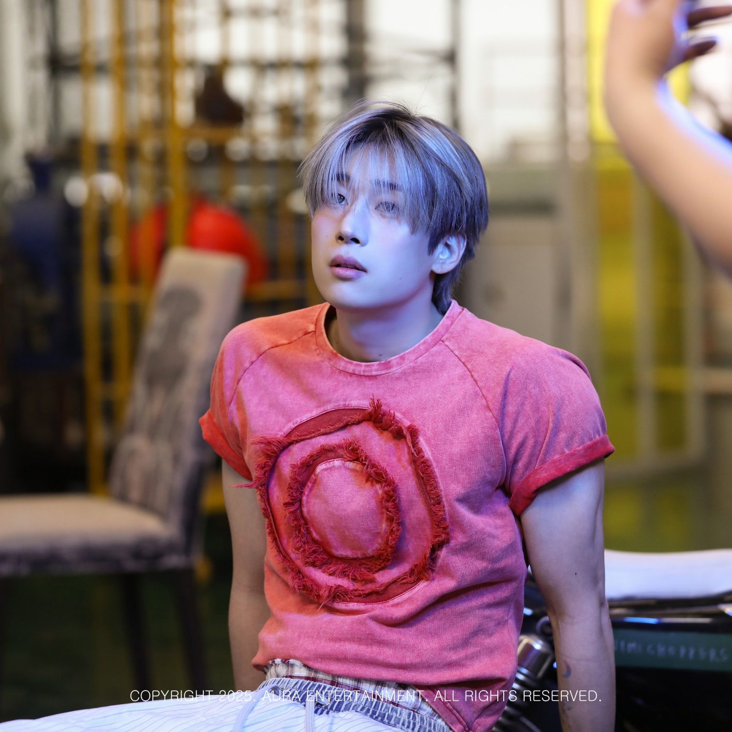 Behind-the-scenes cut of Han Seungwoo