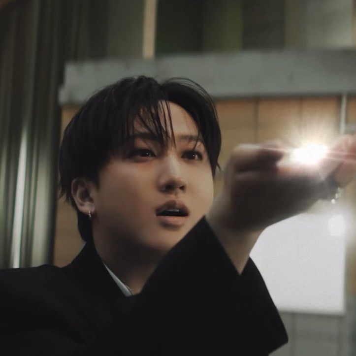 A moment captured by Changbin (Stray Kids)'s fan