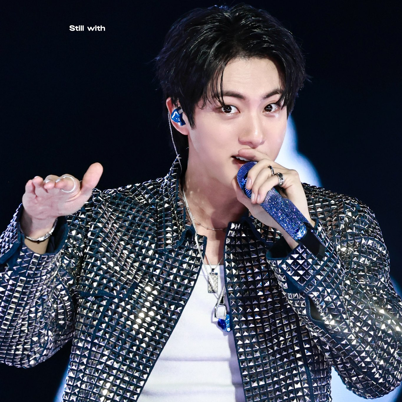 Recent activity shot of Jin (BTS)