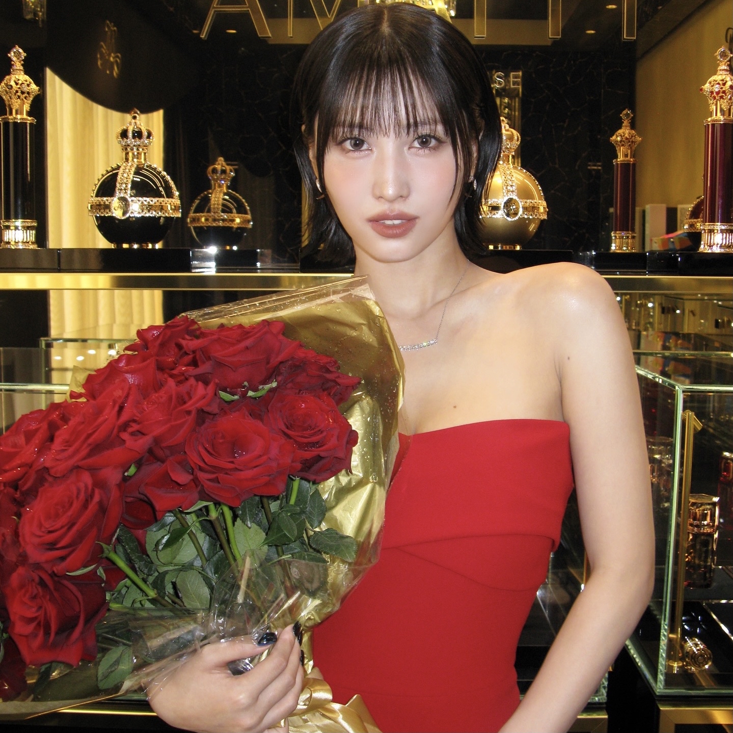 Momo (TWICE)粉絲拍下的瞬間