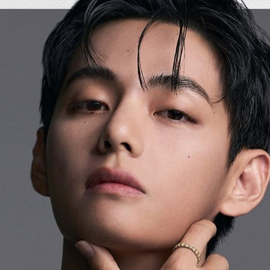 A moment captured by V (BTS)'s fan