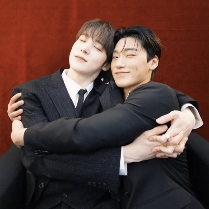 Behind-the-scenes cut of Yunho (ATEEZ)