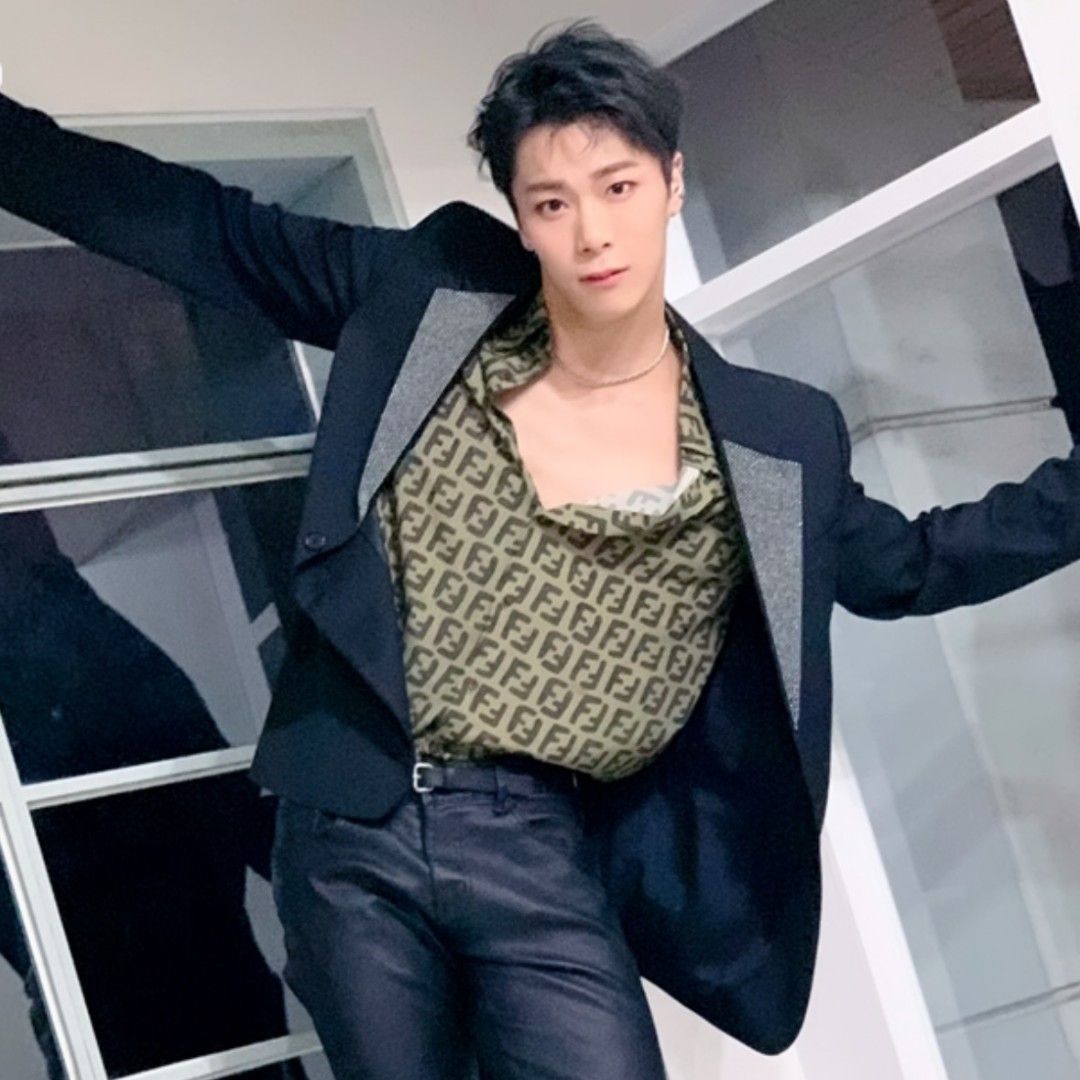 Recent activity shot of Moonbin (ASTRO)