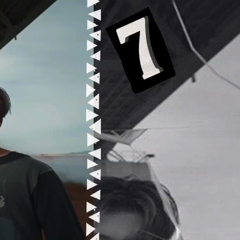 A moment captured by NCT DREAM's fan