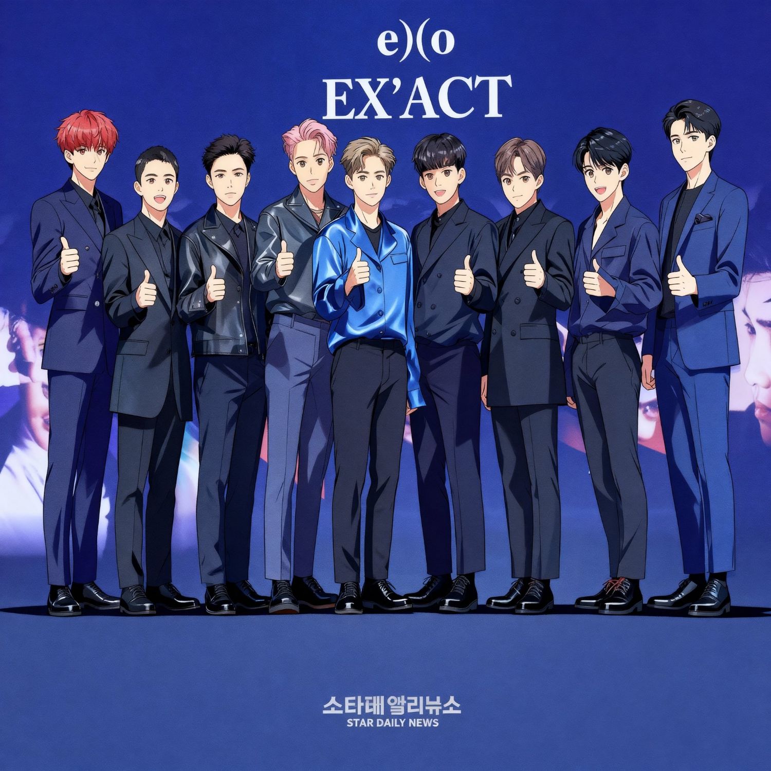 A moment captured by EXO's fan