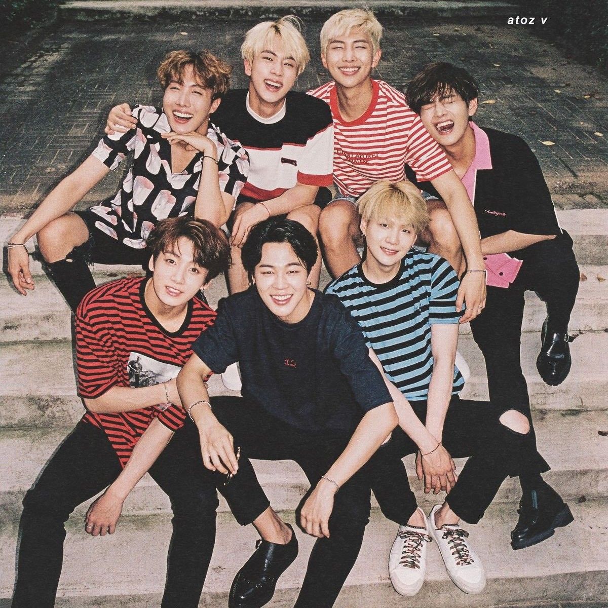 A moment captured by BTS's fan