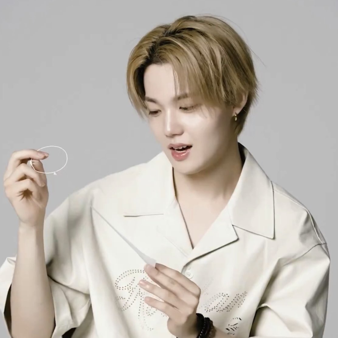 A moment captured by Doyoung (TREASURE)'s fan