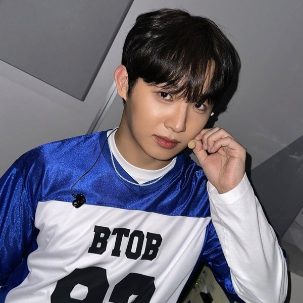 Signature photo of Lim Hyunsik (BTOB) capturing their charm