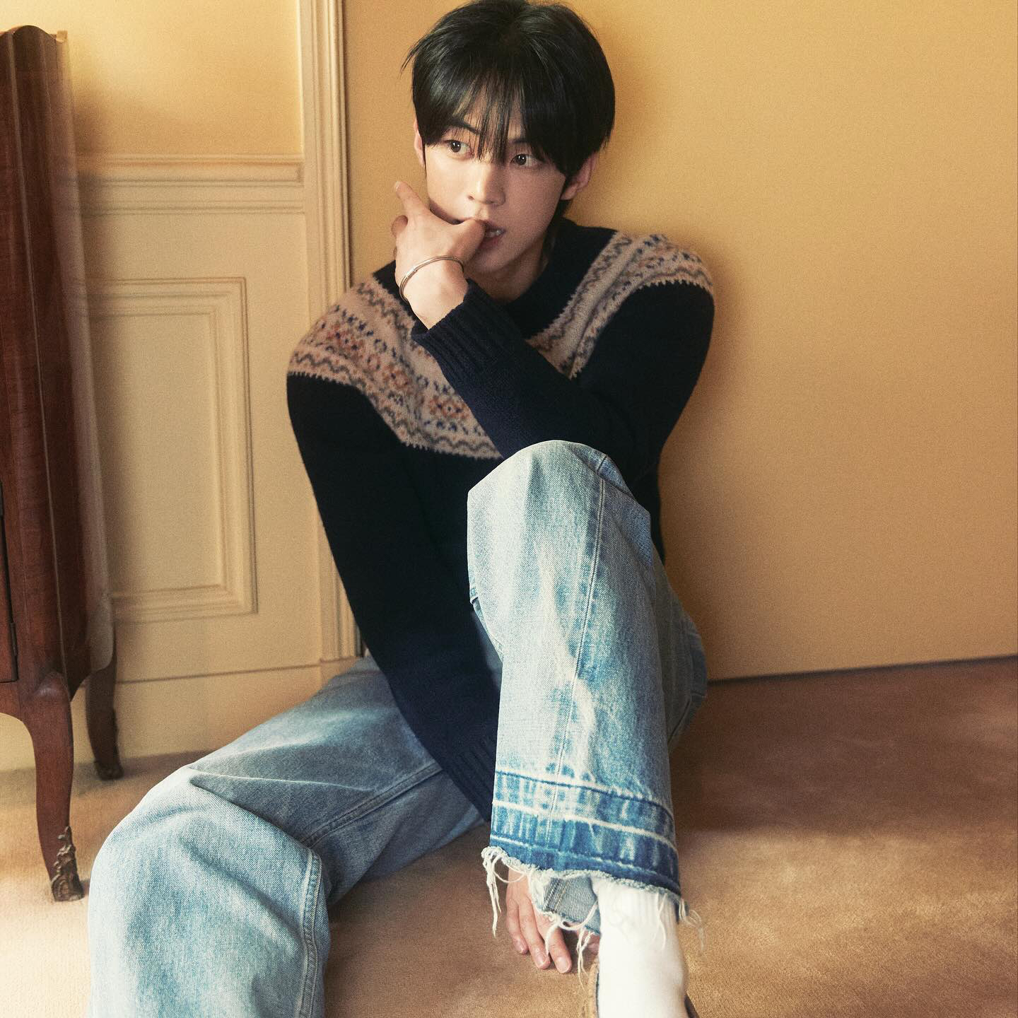 A moment captured by TWS's fan