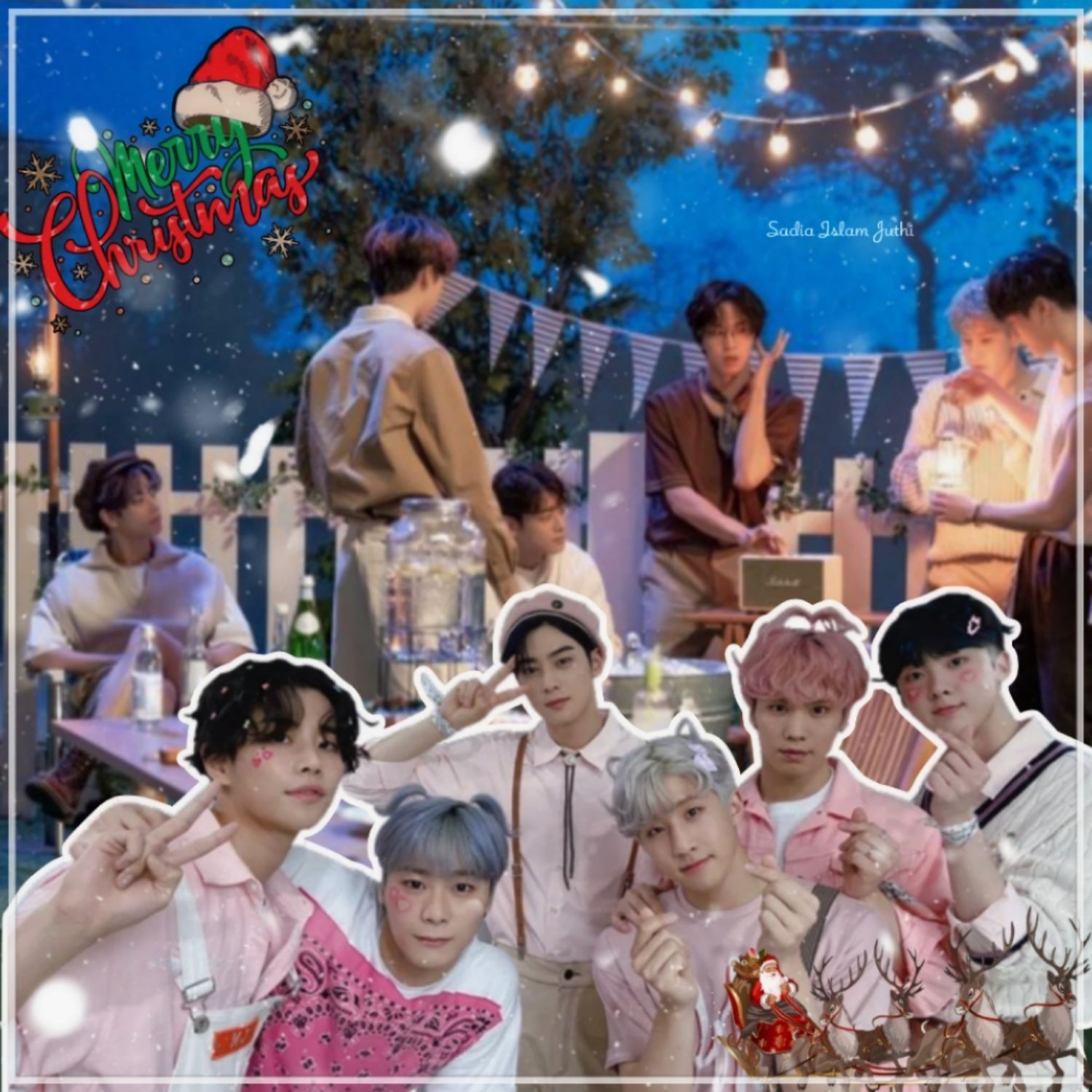 A moment captured by ASTRO's fan