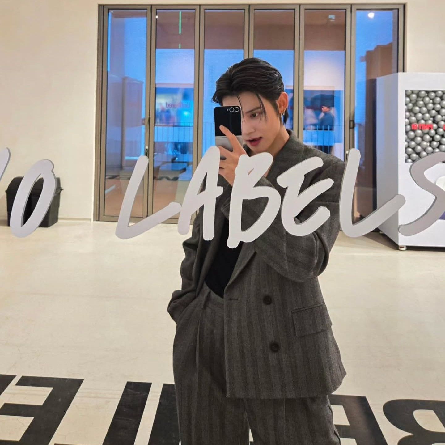 A moment captured by Yeonjun (TOMORROW X TOGETHER)'s fan