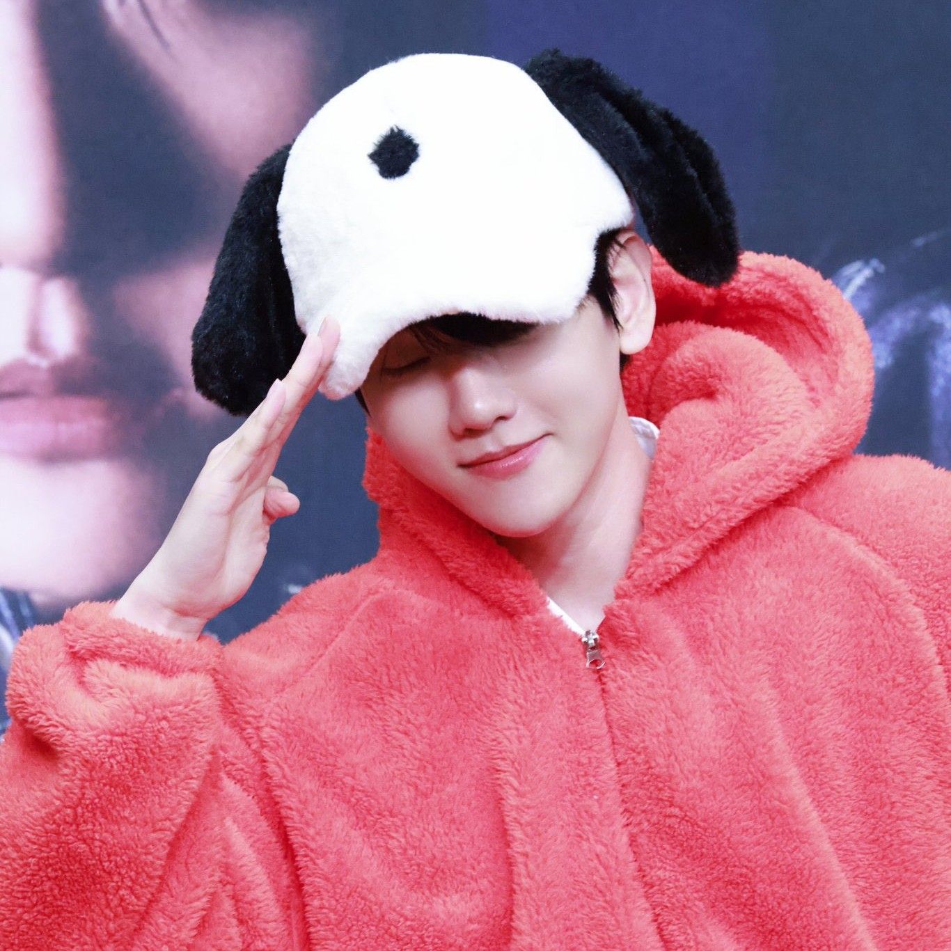 ベクヒョン (EXO)の舞台裏ショット