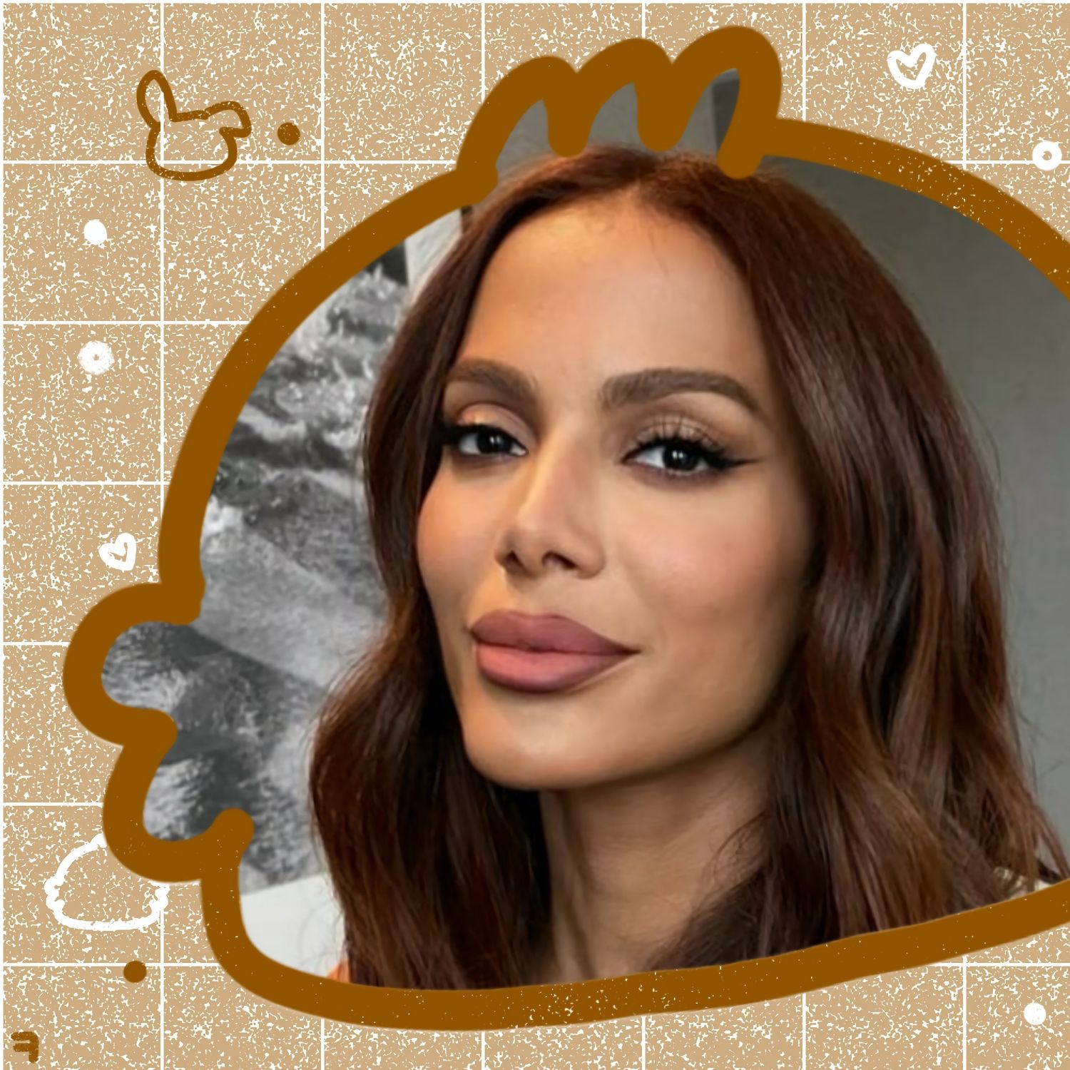 A moment captured by Anitta's fan