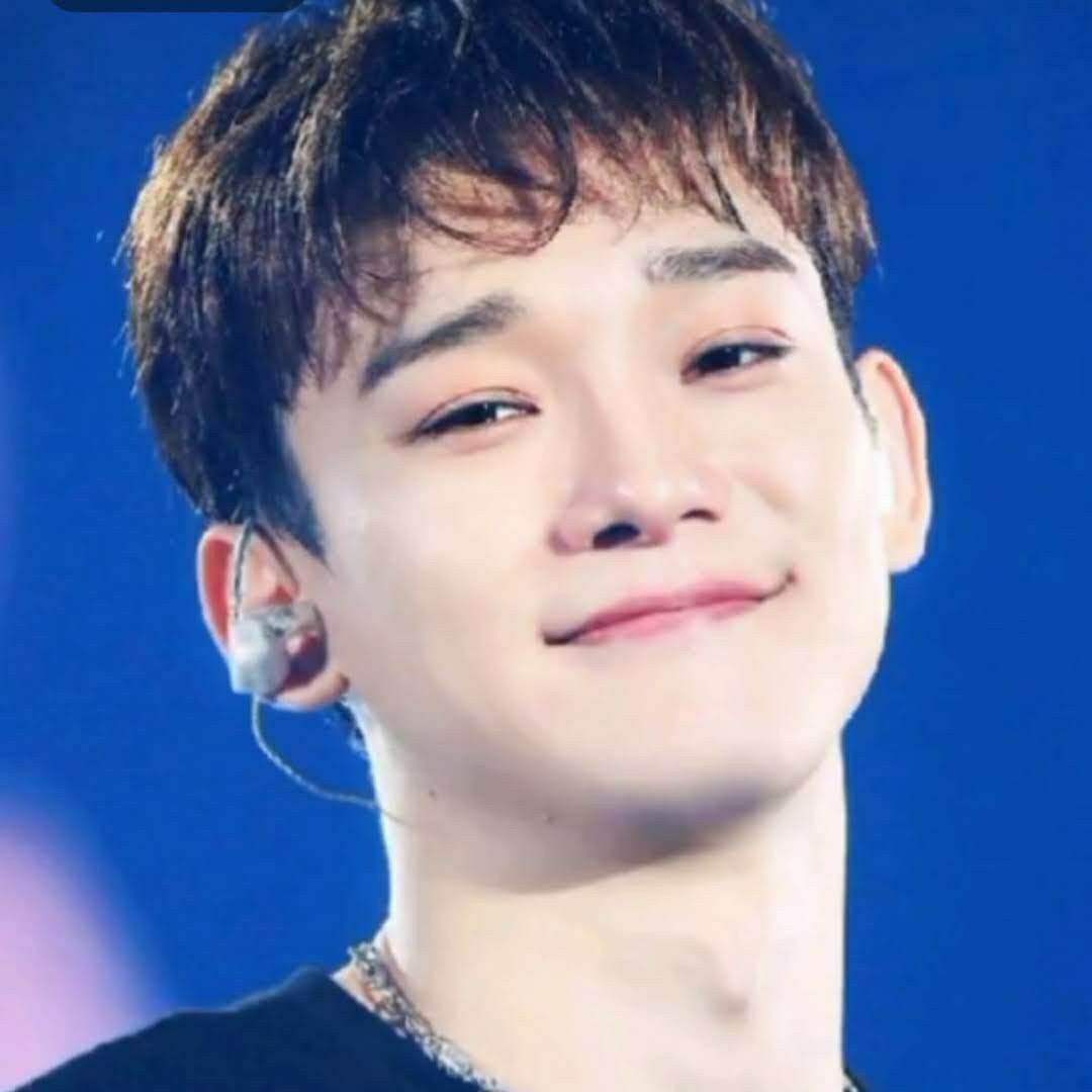 Recent activity shot of Chen (EXO)